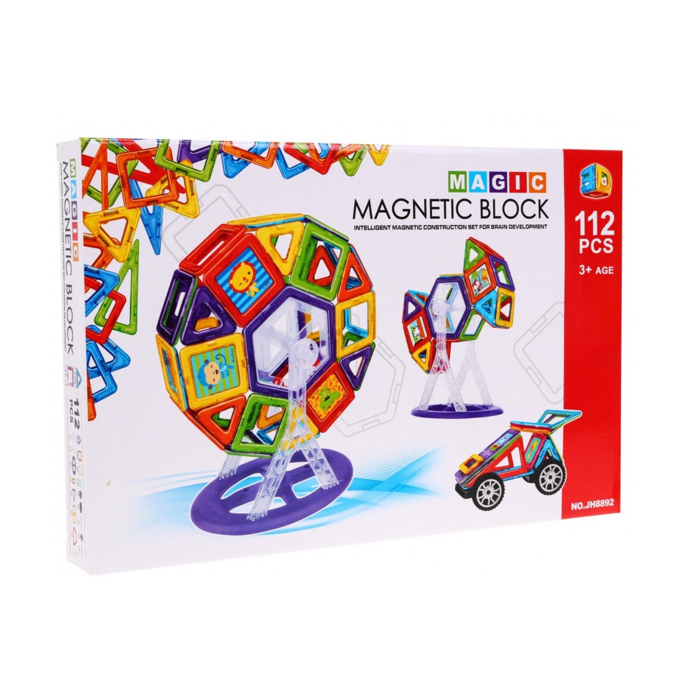 Magické magnetické bloky 112 položek