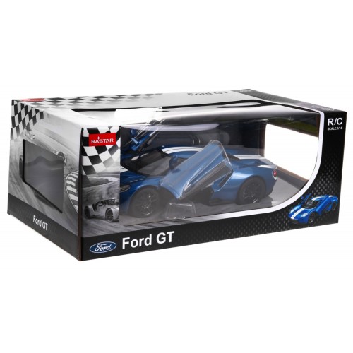 Ford GT modrý RASTAR model 1:14 Dálkové ovládání Auto + 2.4GHz Dálkové ovládání