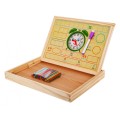 Dřevěná magnetická tabule pro děti 3+ Vzdělávací sada + Příslušenství