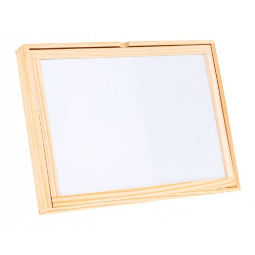 Dřevěná magnetická tabule pro děti 3+ Vzdělávací sada + Příslušenství