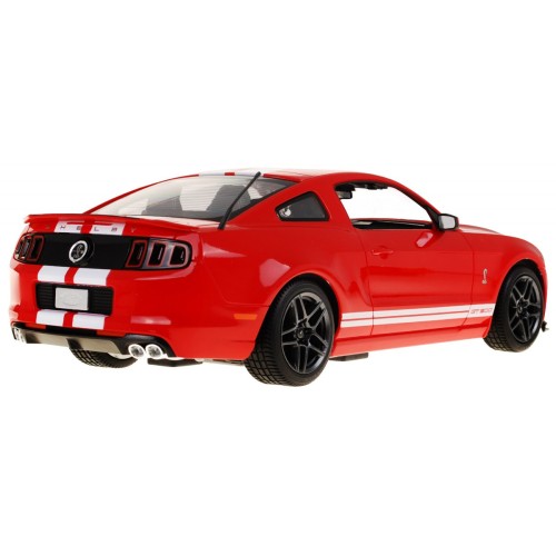Ford Shelby Mustang GT500 červený RASTAR model 1:14 Dálkové ovládání auta + dálkové ovládání