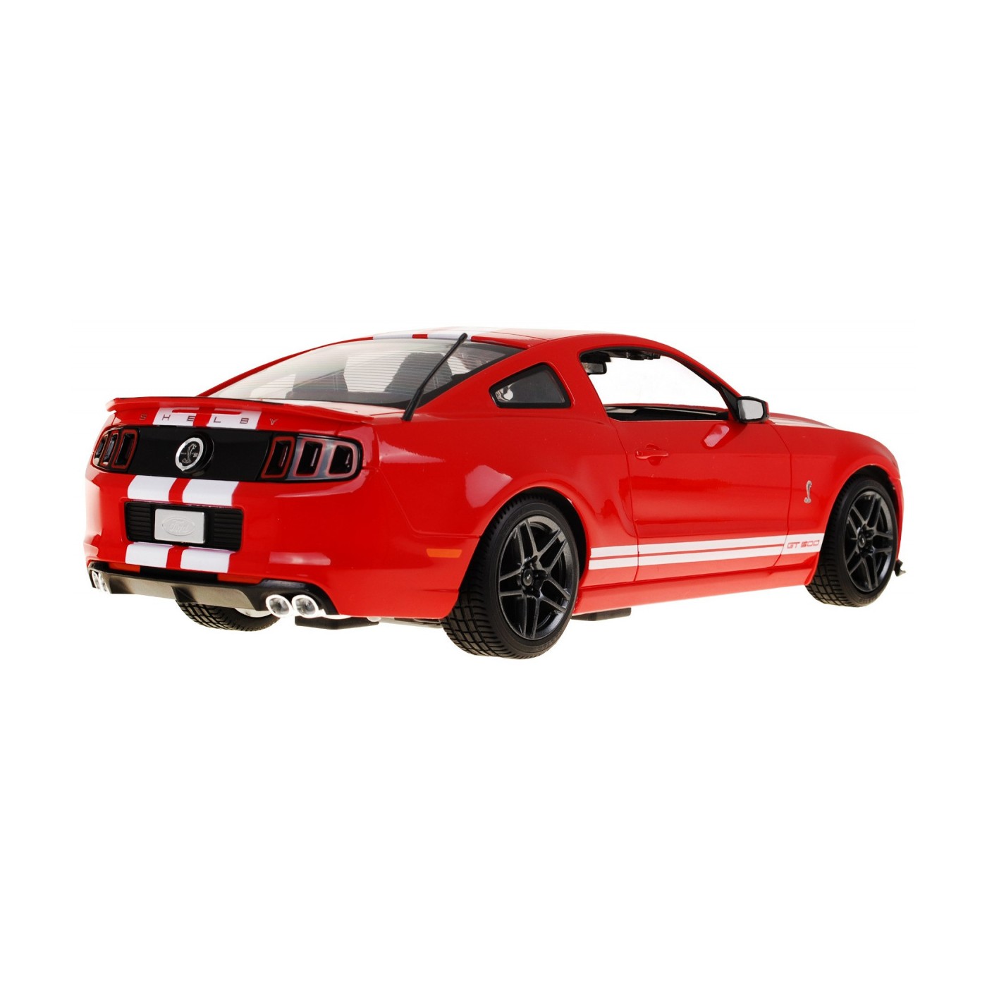 Ford Shelby Mustang GT500 červený RASTAR model 1:14 Dálkové ovládání auta + dálkové ovládání