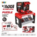 Kompaktní dílna pro děti 3+ Malý DIY set 46 el. + Nástroje + Příslušenství
