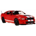 Ford Shelby Mustang GT500 červený RASTAR model 1:14 Dálkové ovládání auta + dálkové ovládání