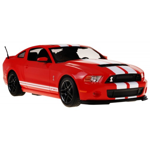 Ford Shelby Mustang GT500 červený RASTAR model 1:14 Dálkové ovládání auta + dálkové ovládání