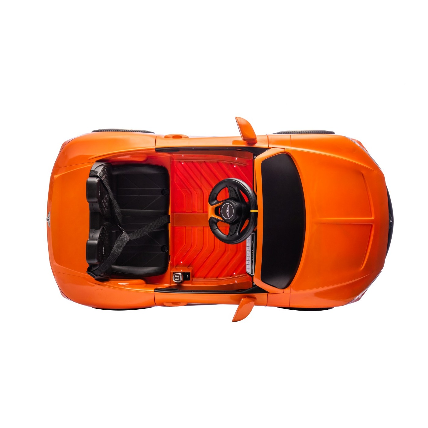 Vozidlo Bentley Batur Convertible, oranžové