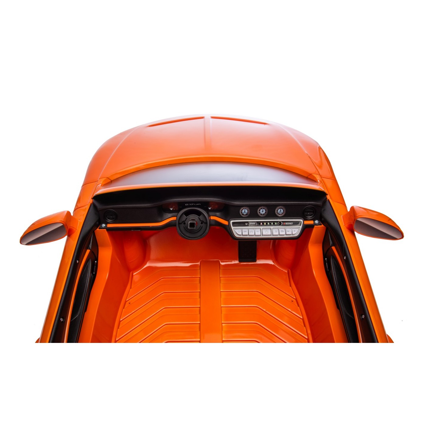 Vozidlo Bentley Batur Convertible, oranžové