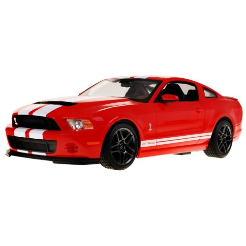 Ford Shelby Mustang GT500 červený RASTAR model 1:14 Dálkové ovládání auta + dálkové ovládání