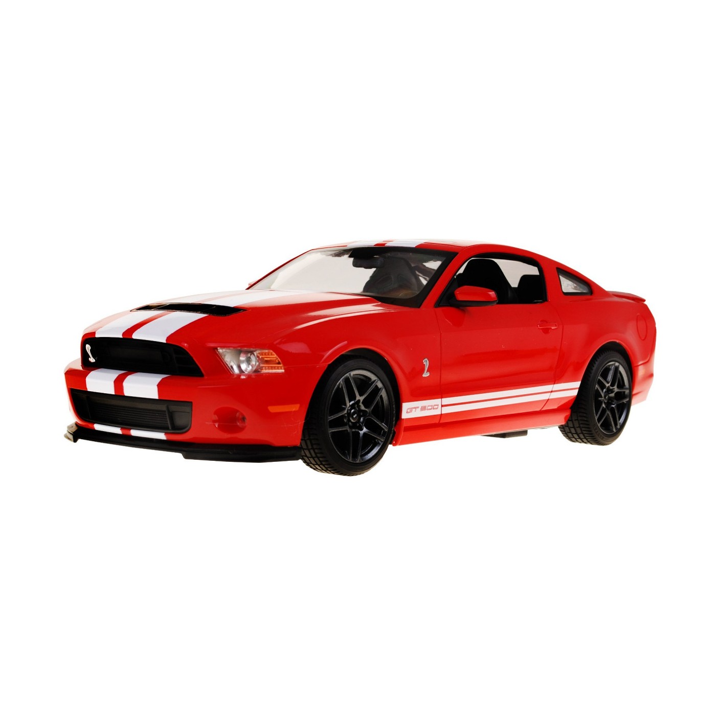 Ford Shelby Mustang GT500 červený RASTAR model 1:14 Dálkové ovládání auta + dálkové ovládání