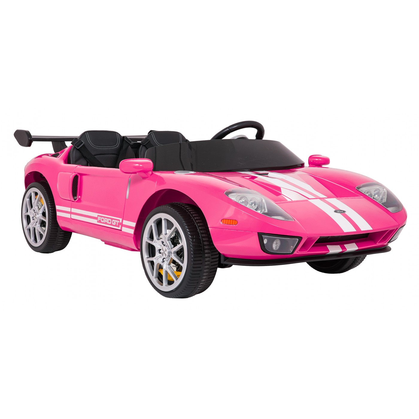 Růžové vozidlo Ford GT