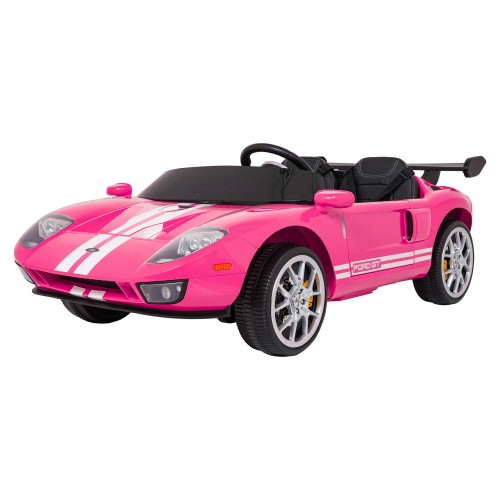 Růžové vozidlo Ford GT