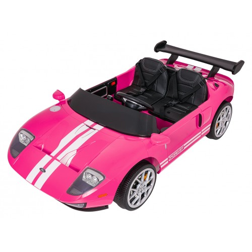 Růžové vozidlo Ford GT