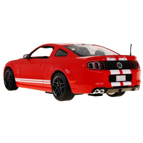 Ford Shelby Mustang GT500 červený RASTAR model 1:14 Dálkové ovládání auta + dálkové ovládání