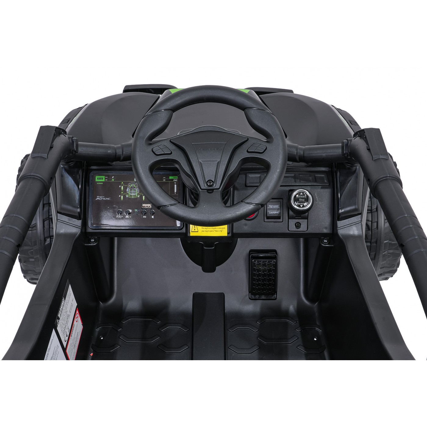 Černá bugina Kawasaki TERYX KRX1000