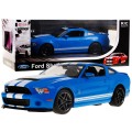 Ford Shelby Mustang GT500 modrý RASTAR model 1:14 Dálkové ovládání auta + dálkové ovládání