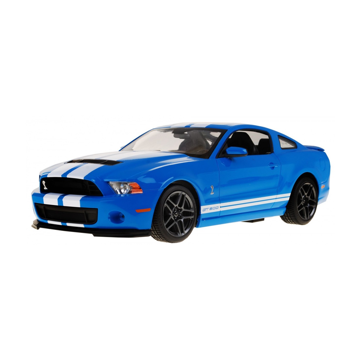 Ford Shelby Mustang GT500 modrý RASTAR model 1:14 Dálkové ovládání auta + dálkové ovládání