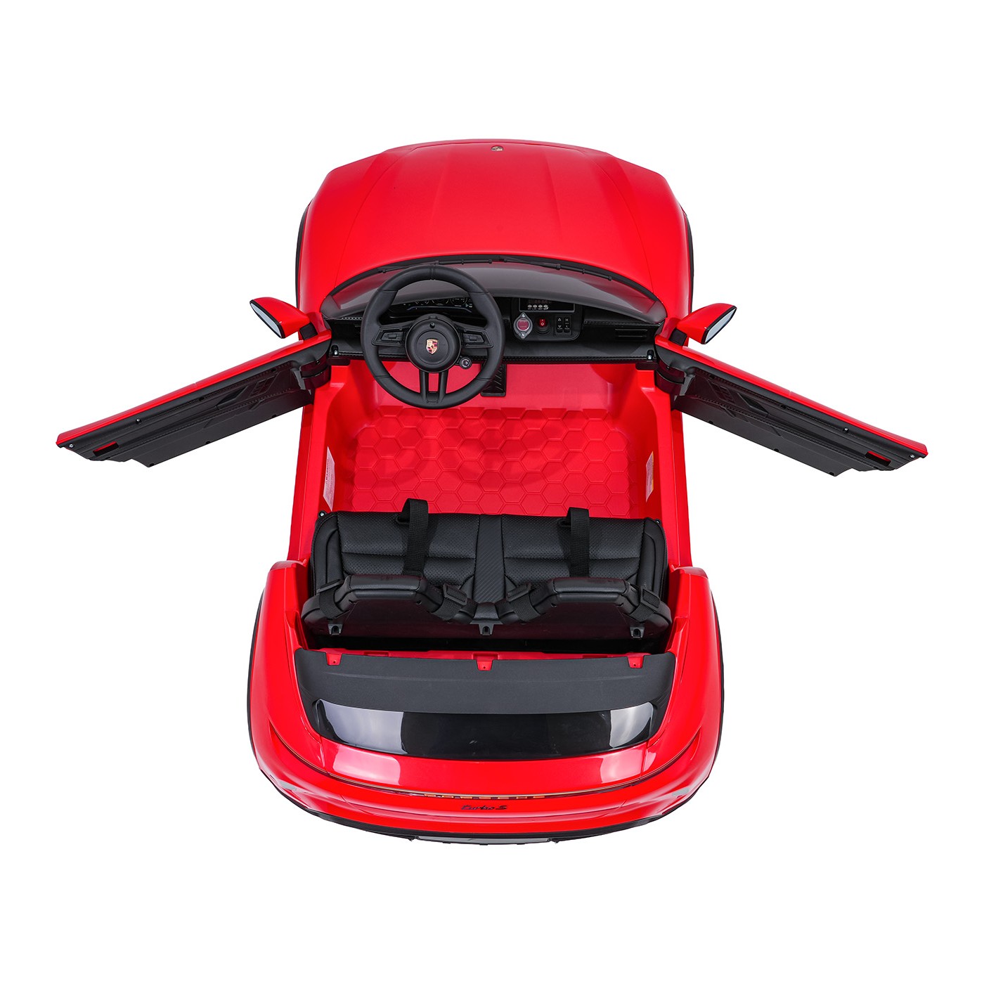 Vozidlo Porsche Taycan Turbo S Red