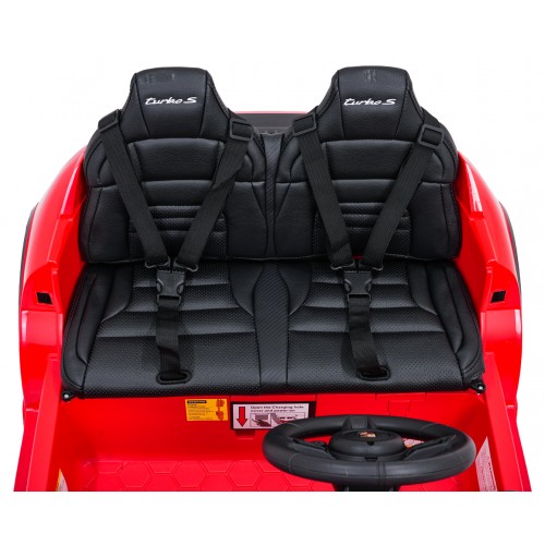 Vozidlo Porsche Taycan Turbo S Red