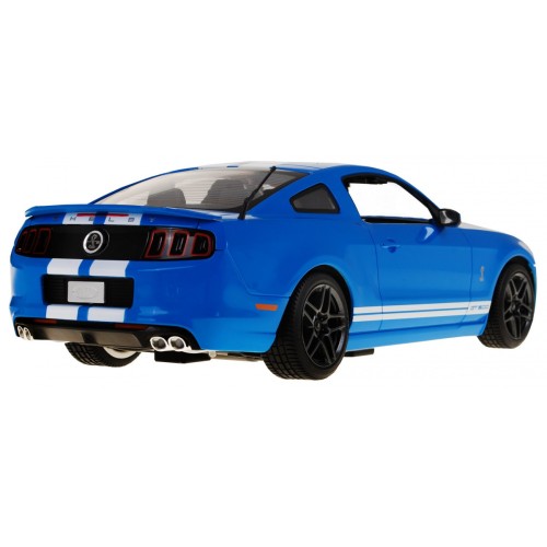 Ford Shelby Mustang GT500 modrý RASTAR model 1:14 Dálkové ovládání auta + dálkové ovládání