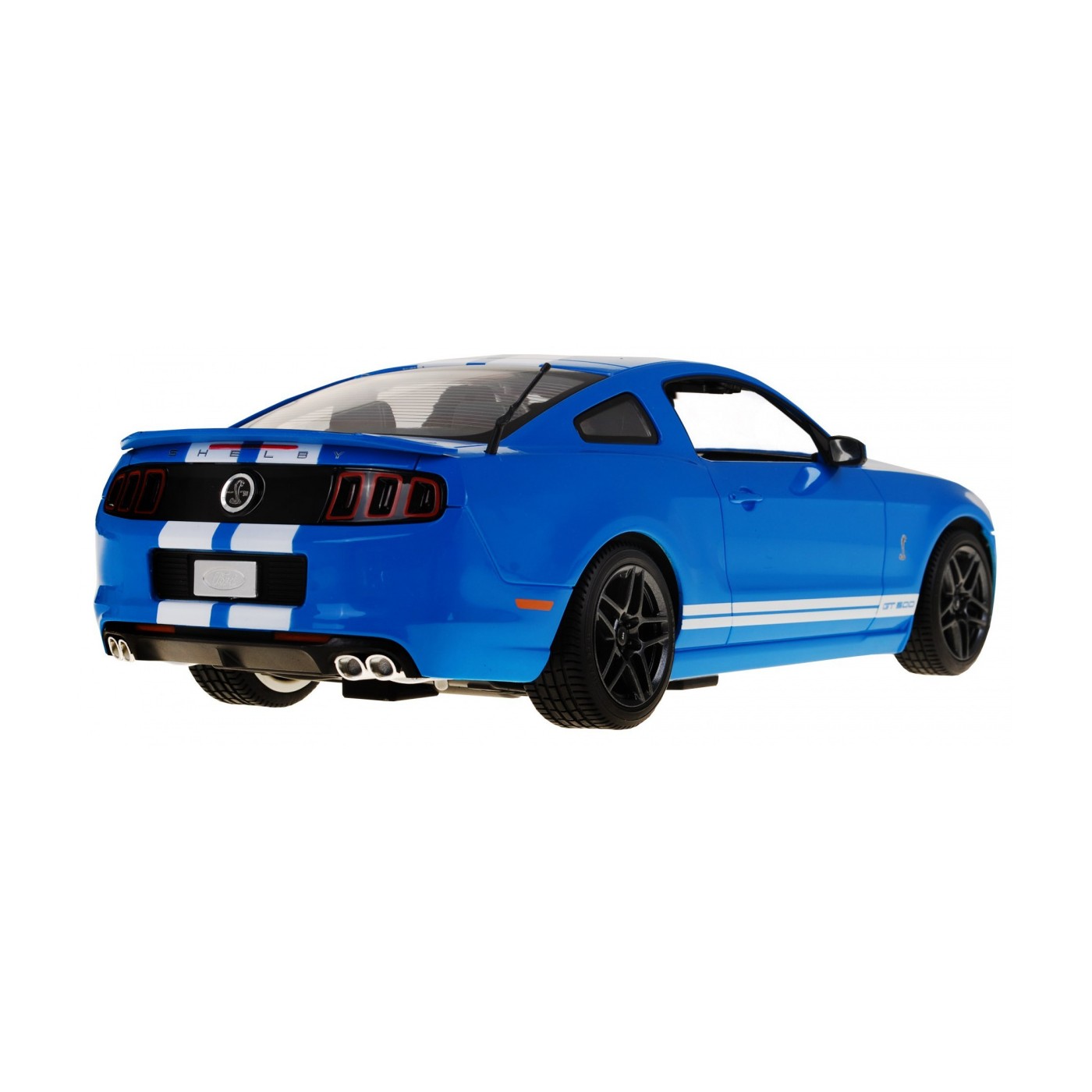 Ford Shelby Mustang GT500 modrý RASTAR model 1:14 Dálkové ovládání auta + dálkové ovládání