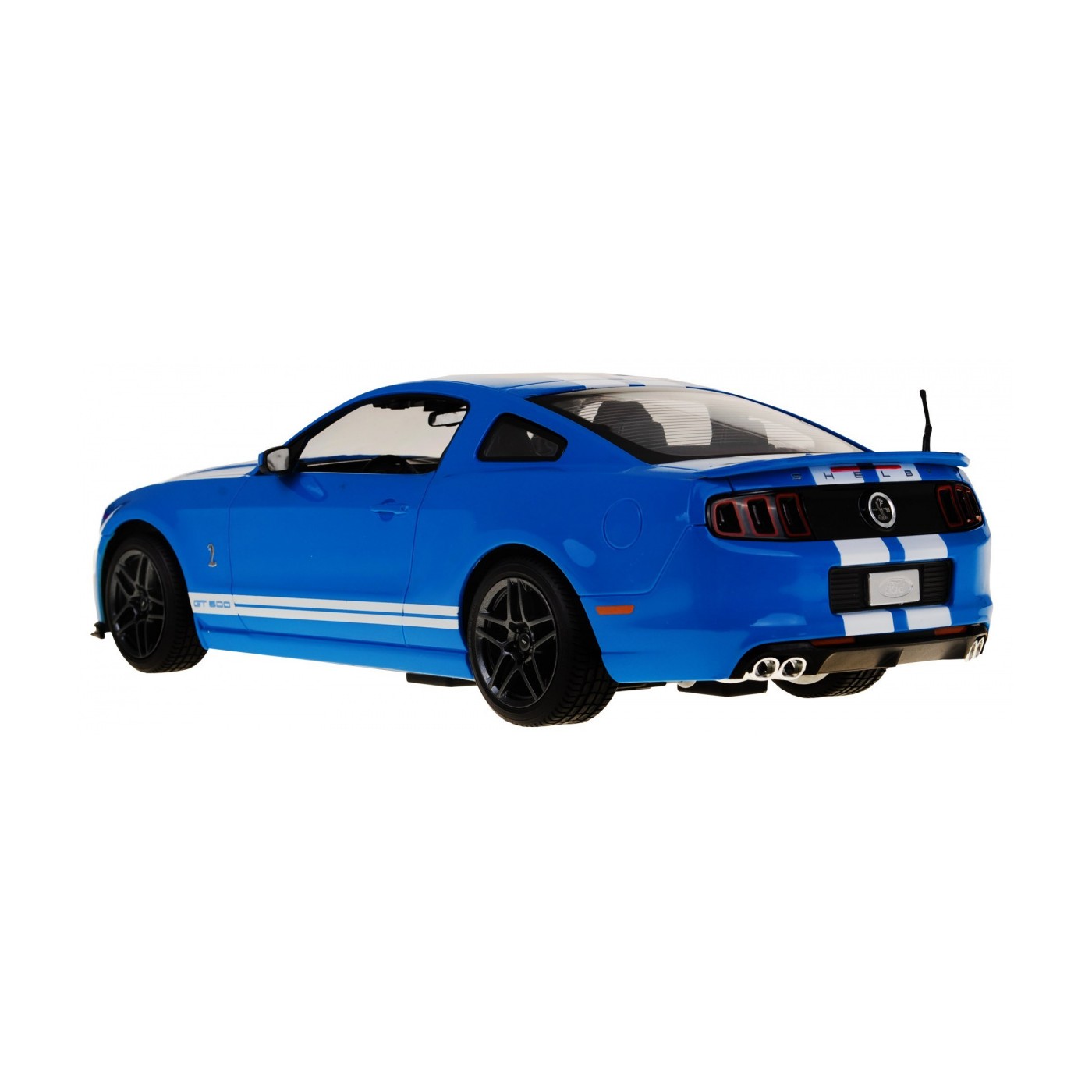 Ford Shelby Mustang GT500 modrý RASTAR model 1:14 Dálkové ovládání auta + dálkové ovládání