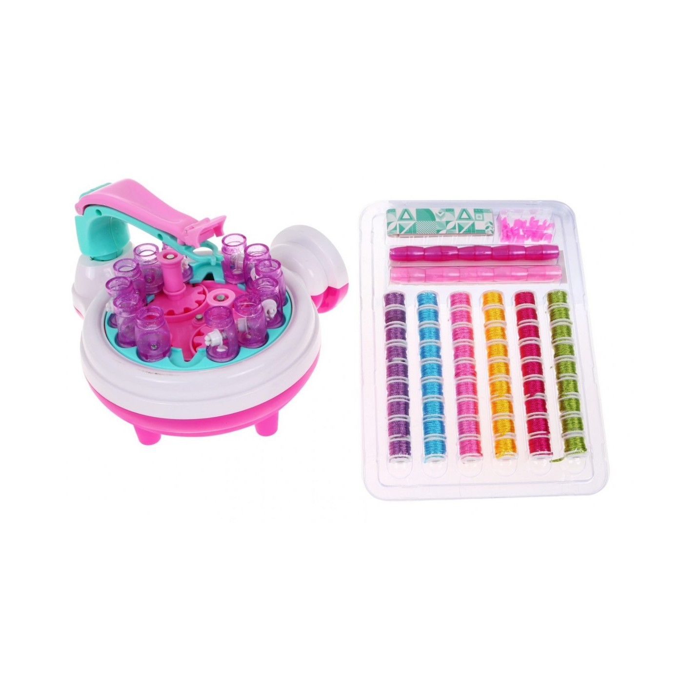Náramek tkací stroj pro děti 5+ DIY šperky + doplňky
