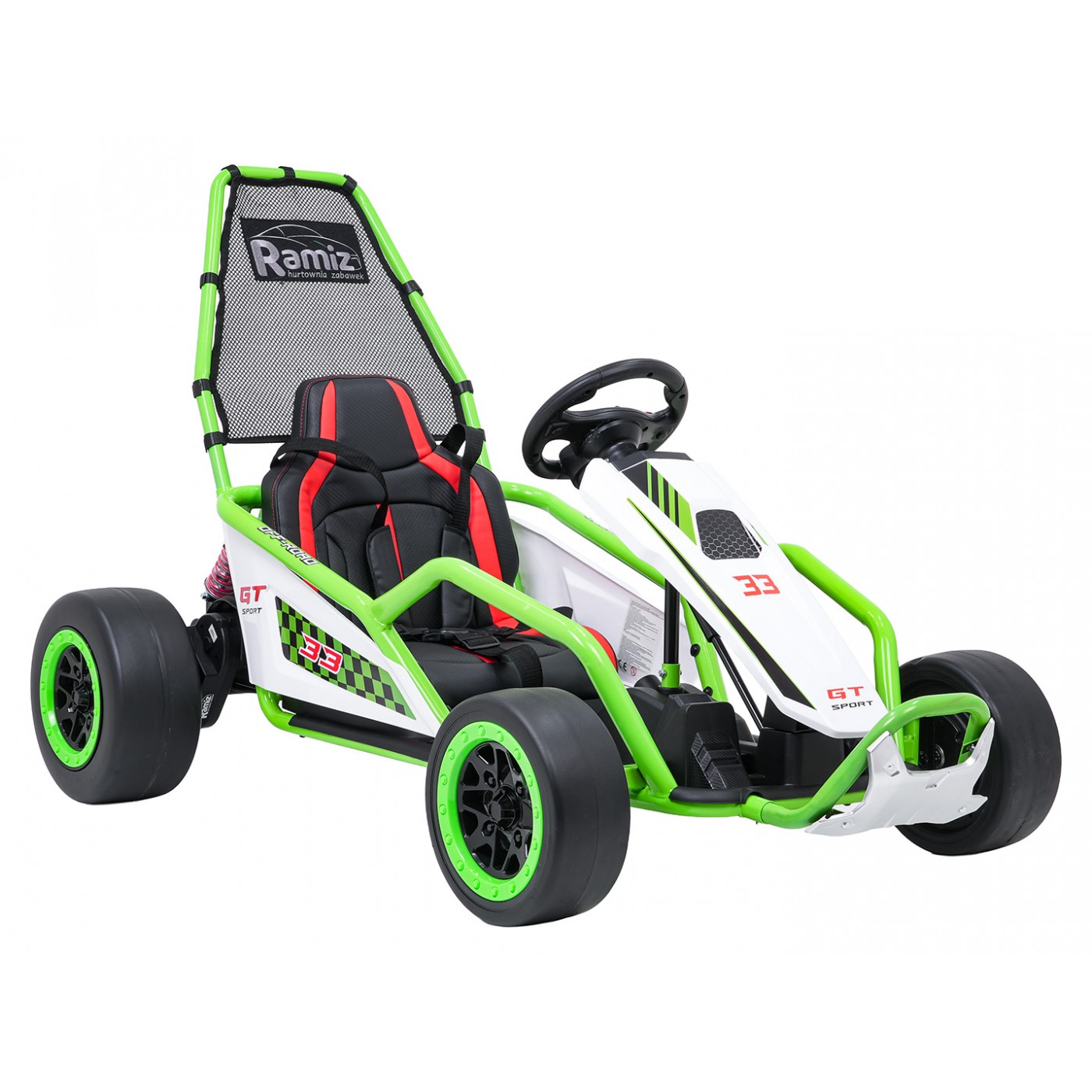 Motokára TORNADO s funkcí driftu zelená