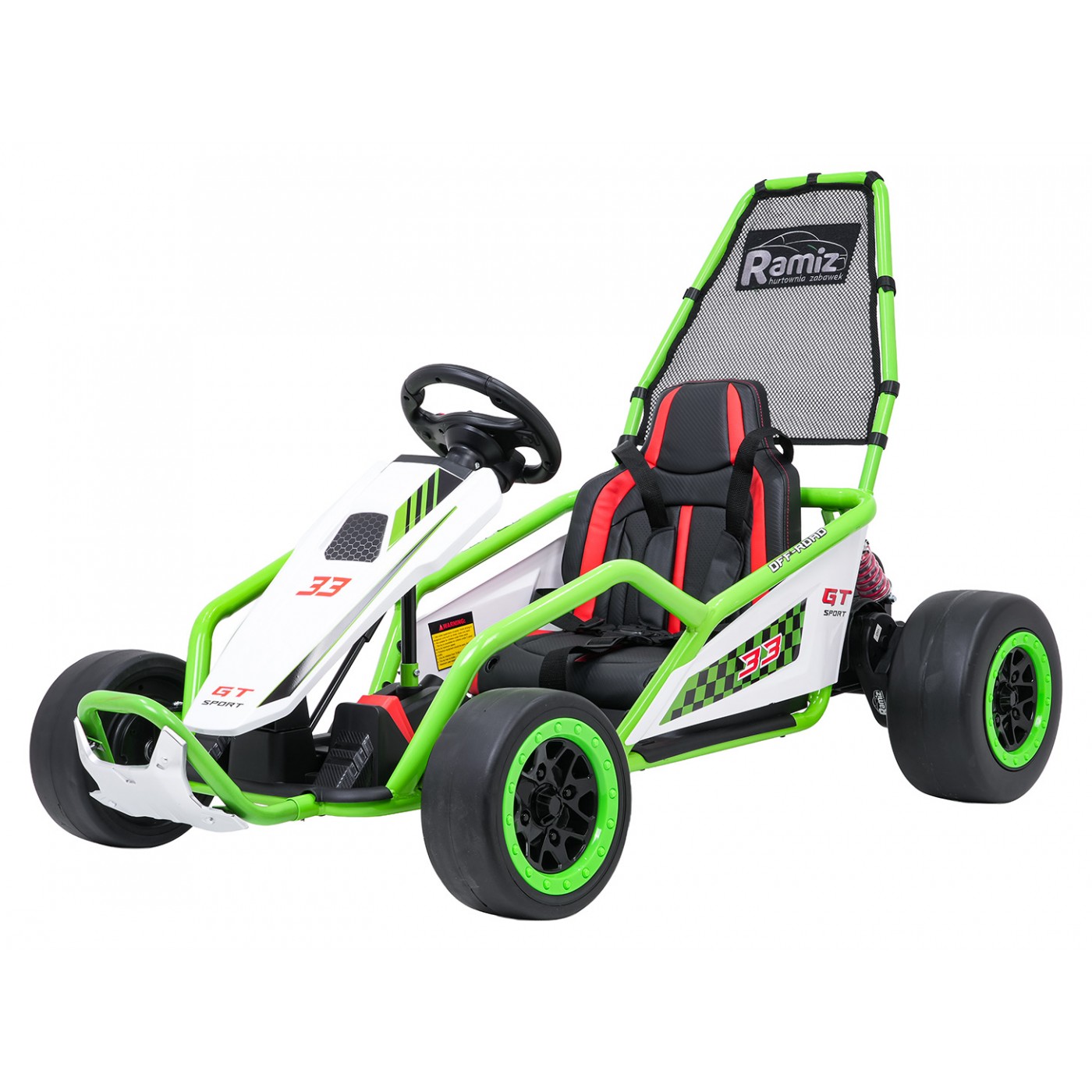 Motokára TORNADO s funkcí driftu zelená