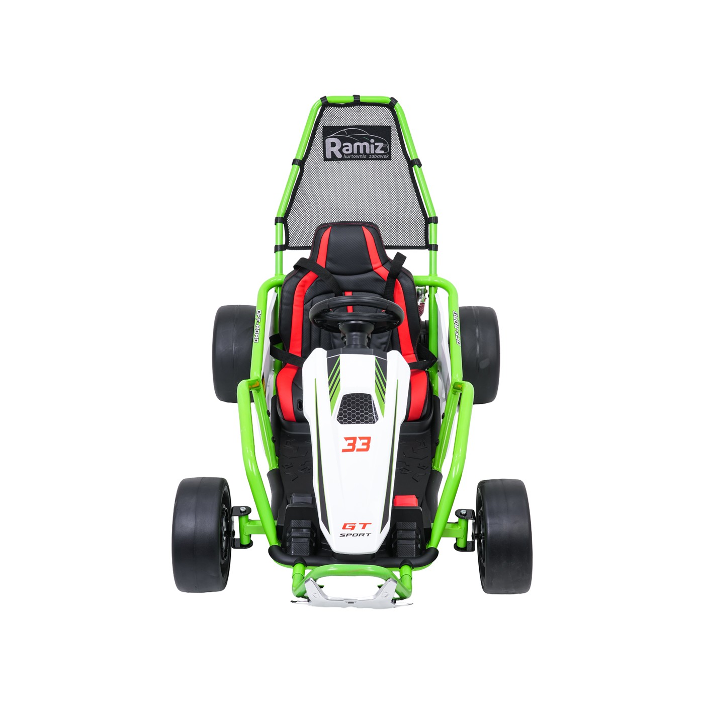 Motokára TORNADO s funkcí driftu zelená