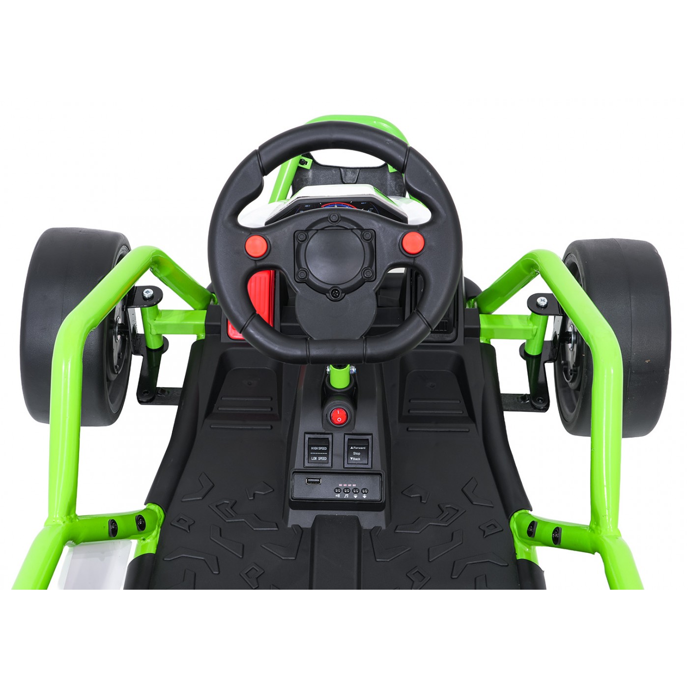 Motokára TORNADO s funkcí driftu zelená