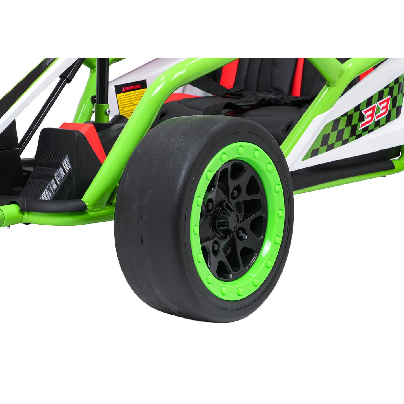 Motokára TORNADO s funkcí driftu zelená