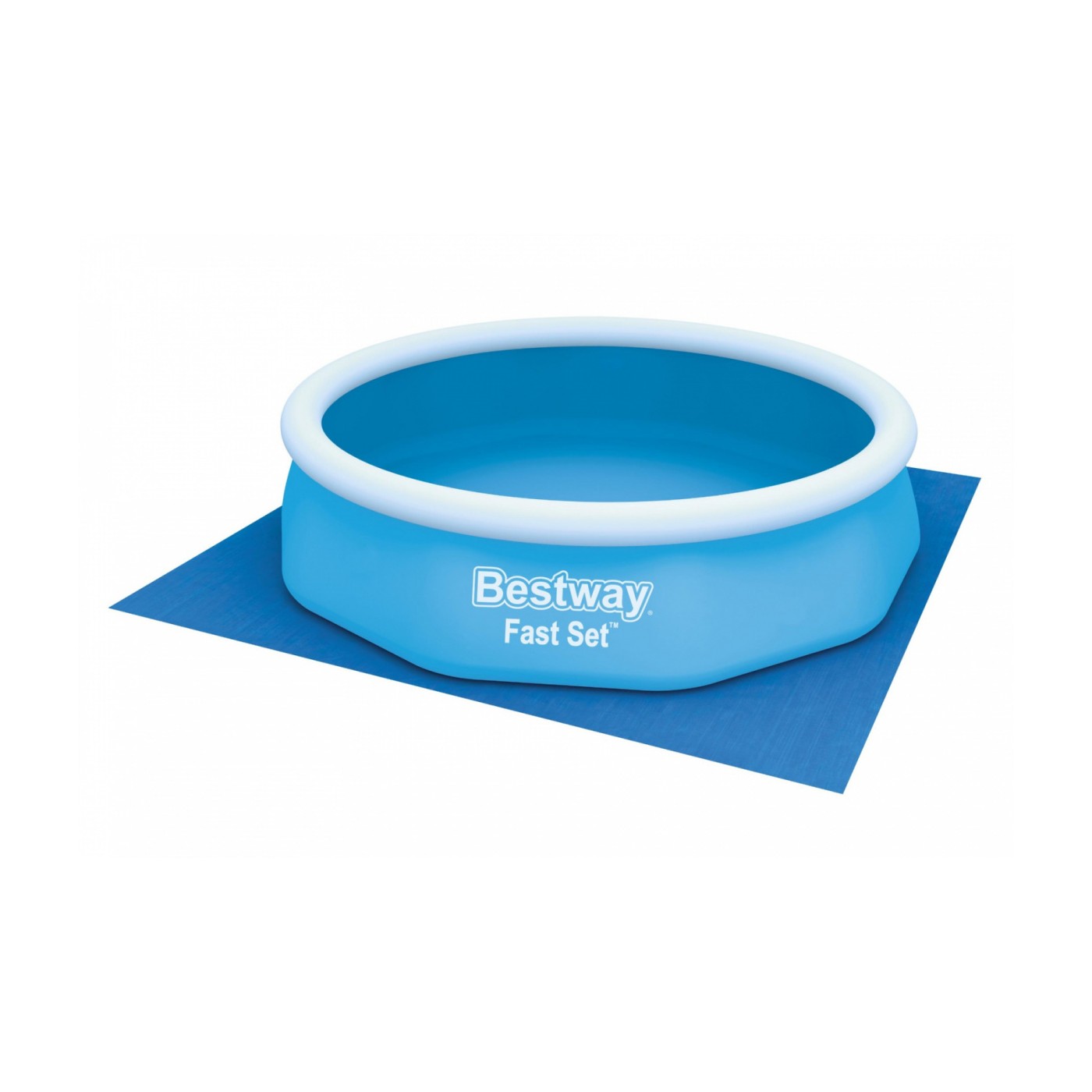BESTWAY 305cm/10ft Zahradní bazénová rohož 335x335cm
