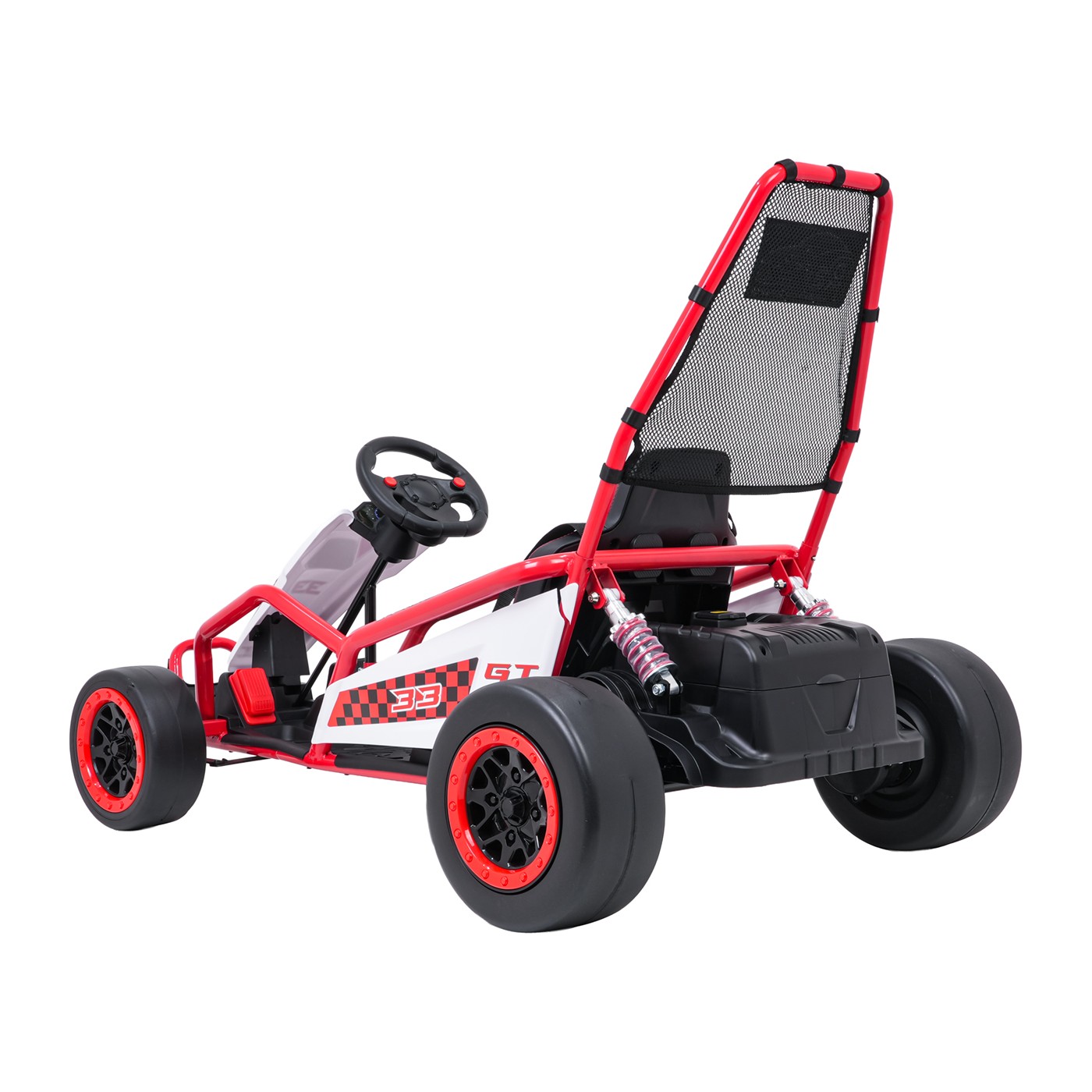 Motokára TORNADO s funkcí driftování červená