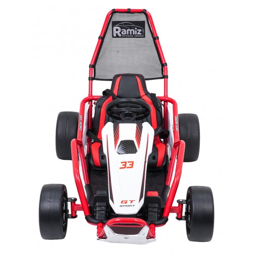 Motokára TORNADO s funkcí driftování červená
