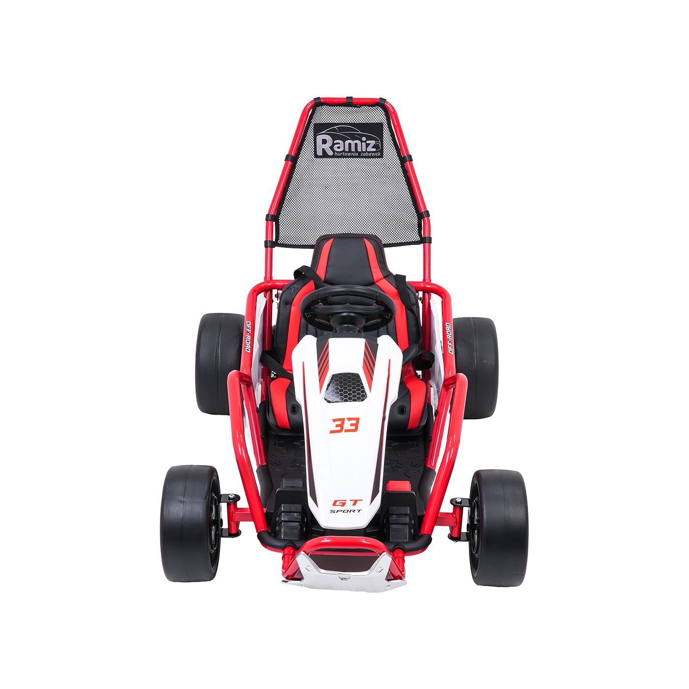 Motokára TORNADO s funkcí driftování červená