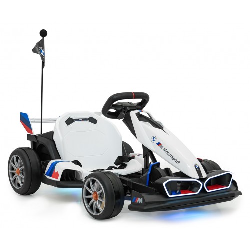 BMW Gokart s funkcí Drift White