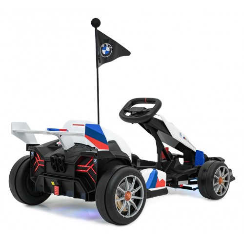 BMW Gokart s funkcí Drift White