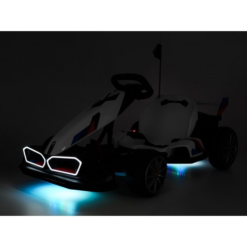 BMW Gokart s funkcí Drift White