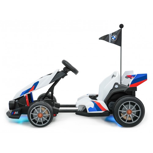 BMW Gokart s funkcí Drift White