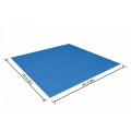 Zahradní bazénová rohož BESTWAY 457cm/16FT 488X488CM