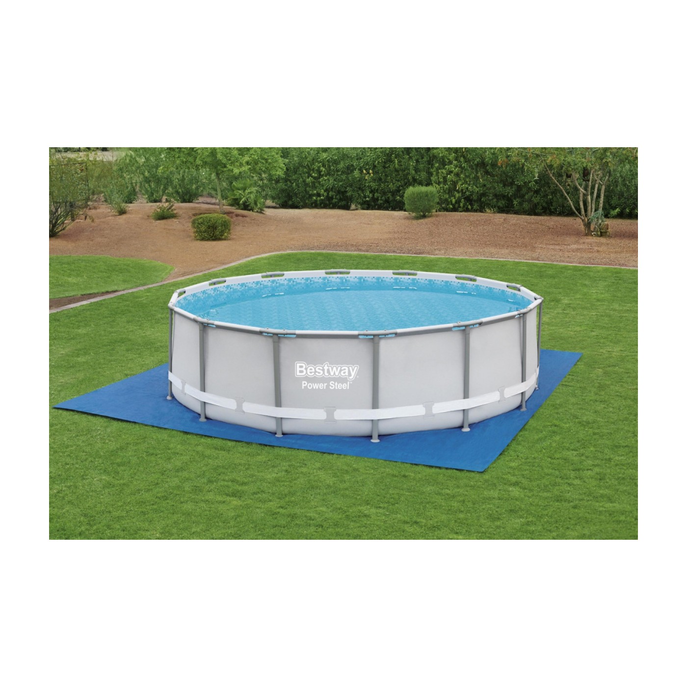 Zahradní bazénová rohož BESTWAY 457cm/16FT 488X488CM