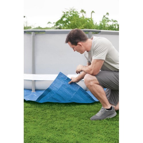 Zahradní bazénová rohož BESTWAY 457cm/16FT 488X488CM