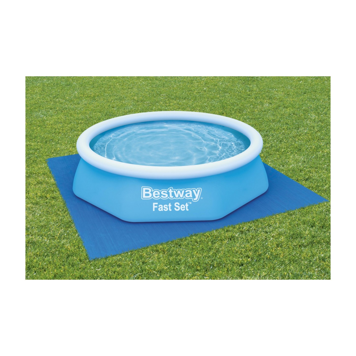 Zahradní bazénová rohož BESTWAY 244cm/8FT 274X274CM