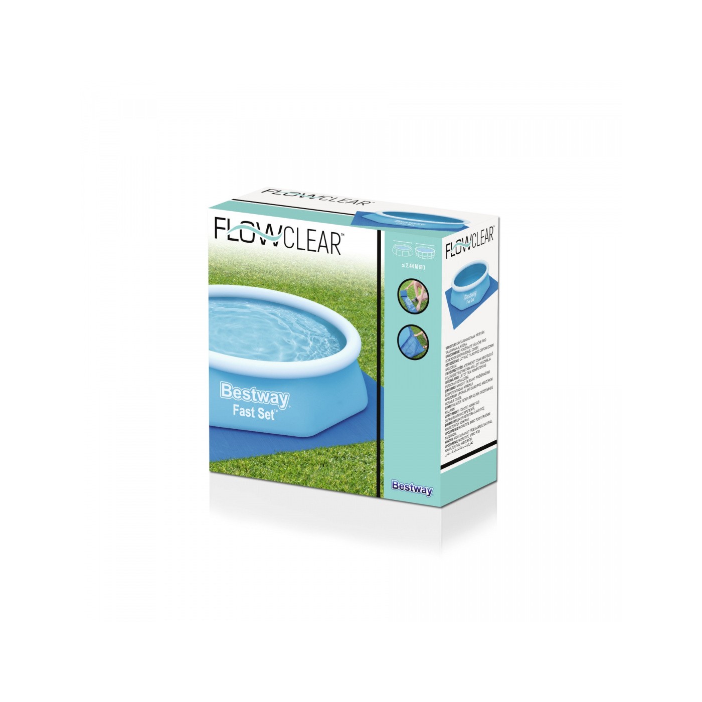 Zahradní bazénová rohož BESTWAY 244cm/8FT 274X274CM