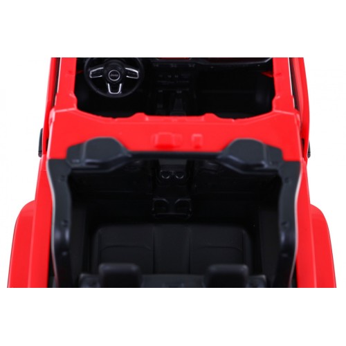 Jeep Wrangler Rubicon červený RASTAR model 1:14 Dálkové ovládání auta + 2,4 GHz dálkové ovládání