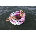 Plavecký kruh RAPID RIDER růžový 135 cm Bestway