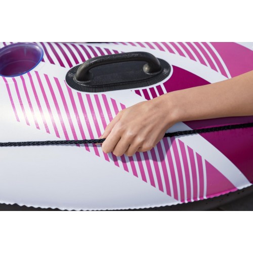 Plavecký kruh RAPID RIDER růžový 135 cm Bestway