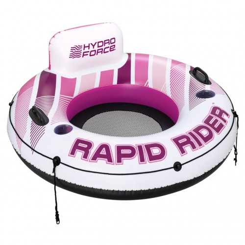 Plavecký kruh RAPID RIDER růžový 135 cm Bestway