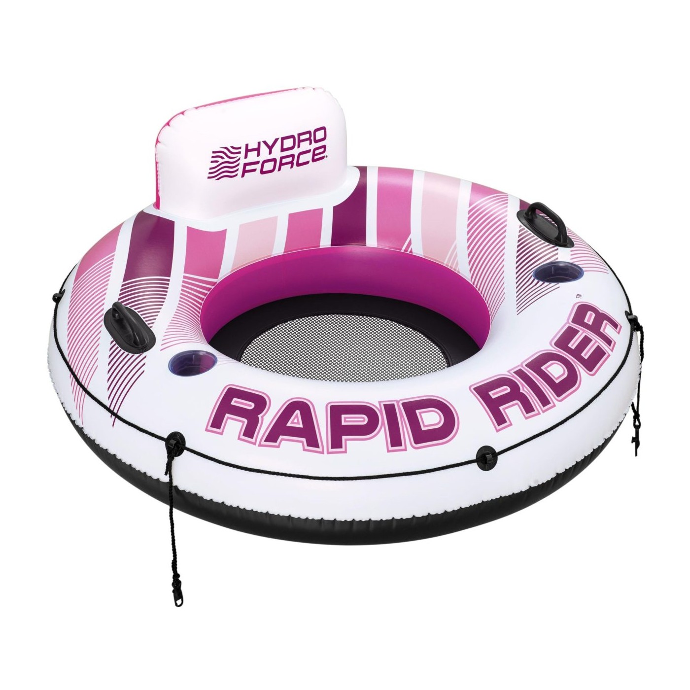 Plavecký kruh RAPID RIDER růžový 135 cm Bestway