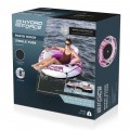 Plavecký kruh RAPID RIDER růžový 135 cm Bestway